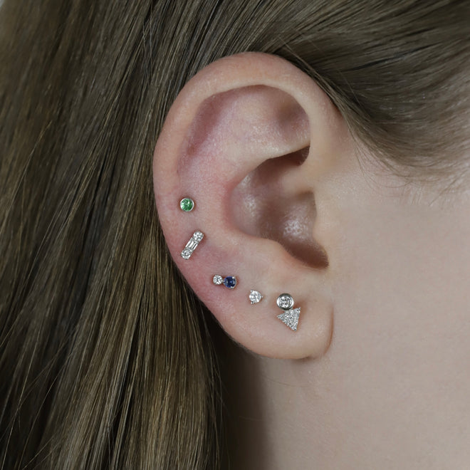 Mini Birthstone Studs