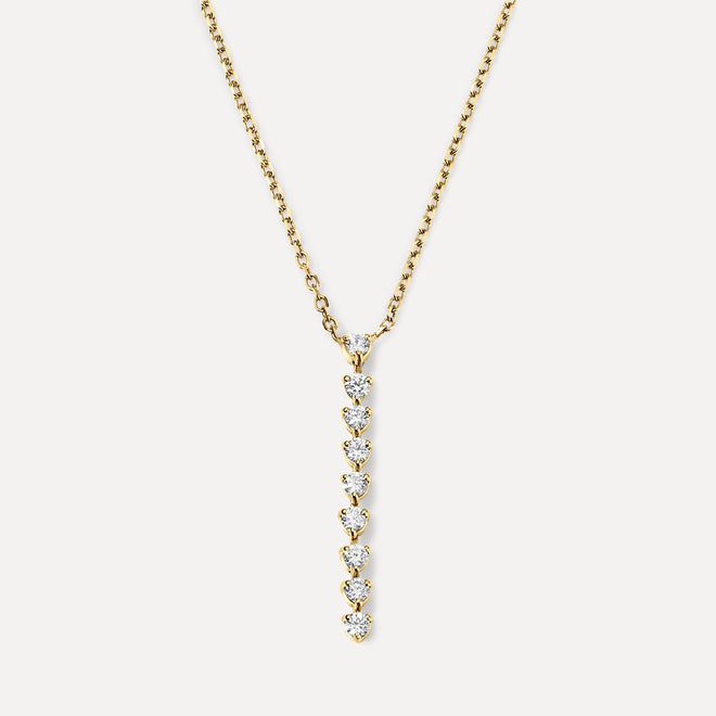 Line Diamond Pendant