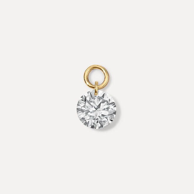 Round Drop Earring Charm