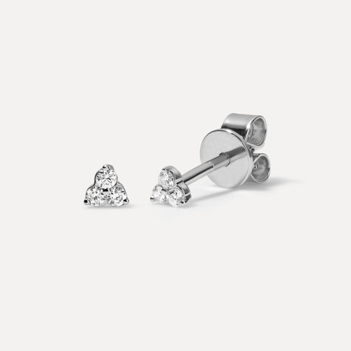 Mini Triple Diamond Studs