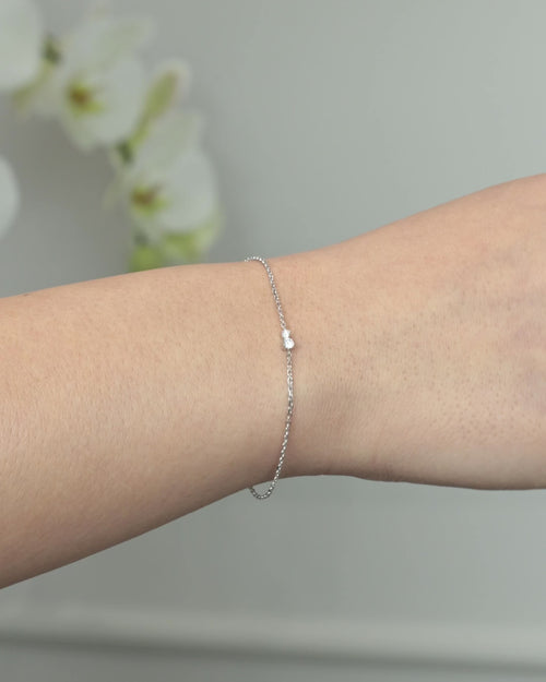 Noa Double Diamond Bracelet