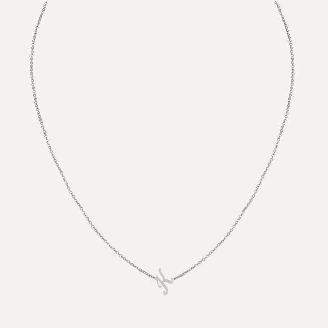 Cursive Letter Necklace