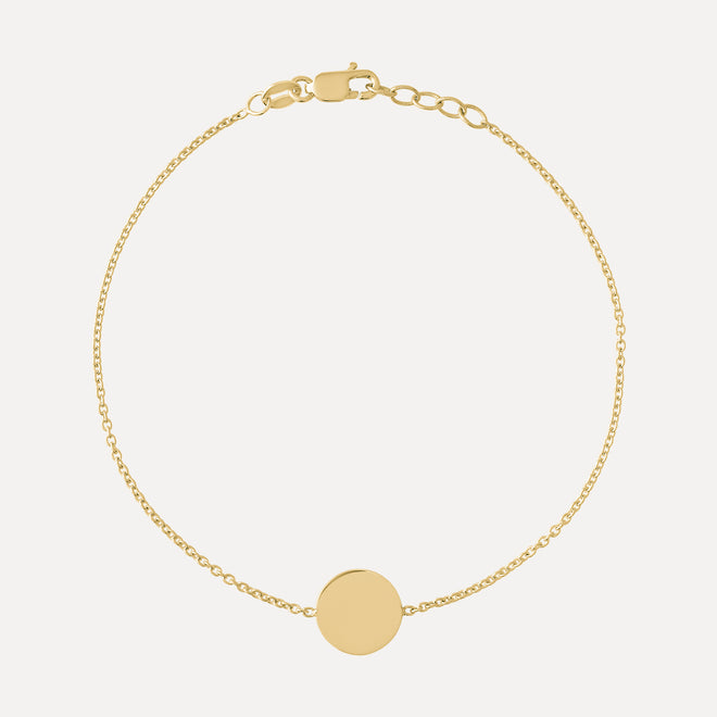 Personalized Disk Bracelet