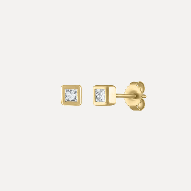 Mini Princess Chanel Studs