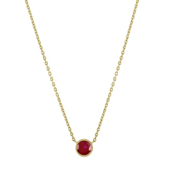 Birthstone Necklace - Kelly Bello Design