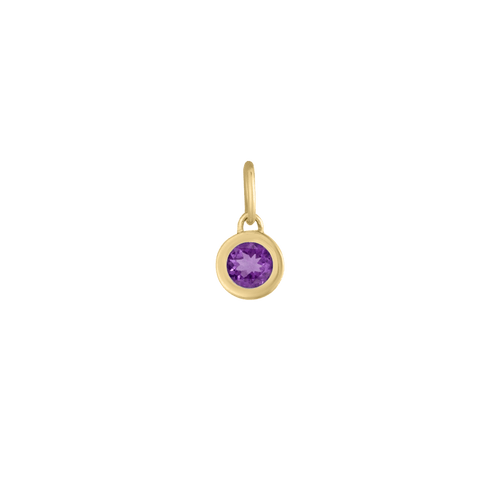 Birthstone Necklace Charm - Kelly Bello Design