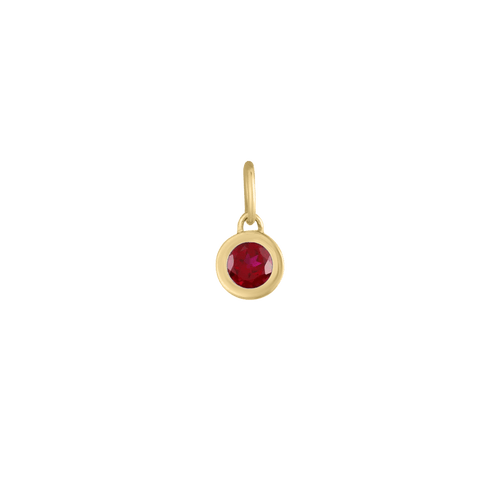 Birthstone Necklace Charm - Kelly Bello Design