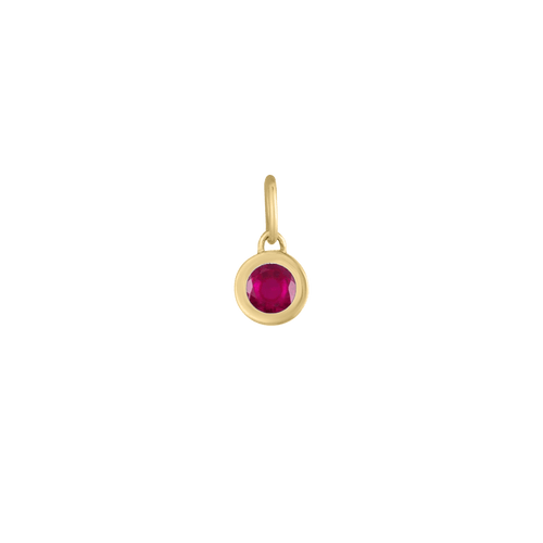 Birthstone Necklace Charm - Kelly Bello Design