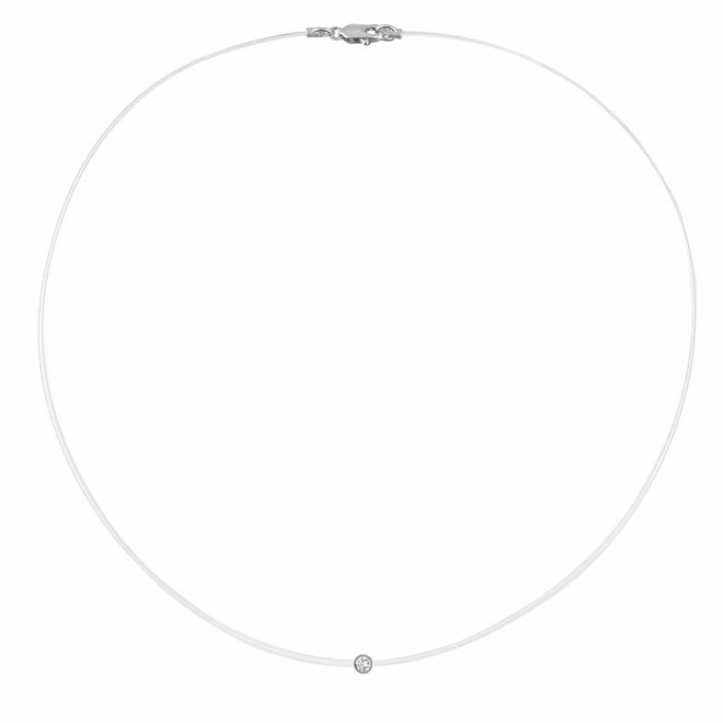 Translucent Diamond Necklace - Kelly Bello Design